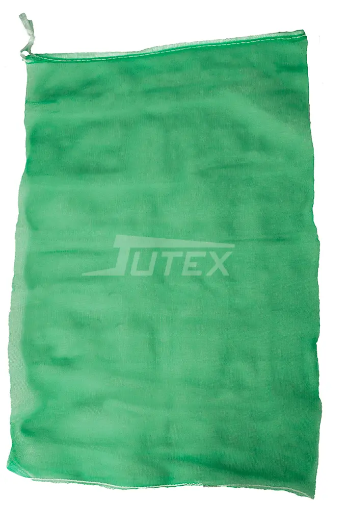 Net zakken - Jutex-groene-zak-vlak