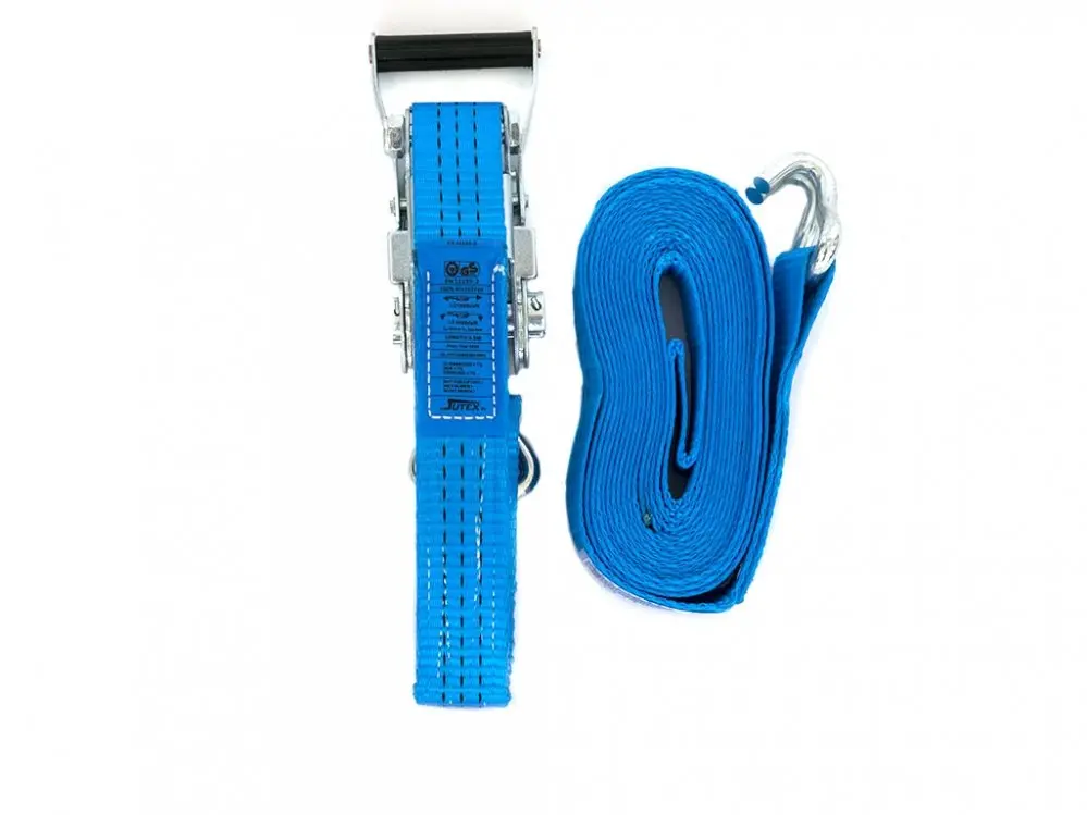 Spanbanden - jutex-spanband-5.5m-blauw